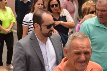 Misa, procesión y desfile de ganado en La Pardilla (Foto Francisco Javier Santana)